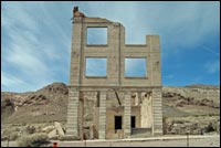 Historic Structure: Rhyolite Building 1