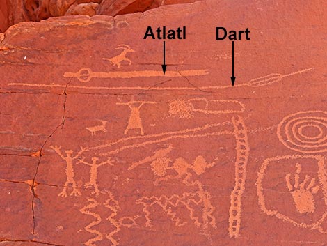 atlatl rock petroglyph