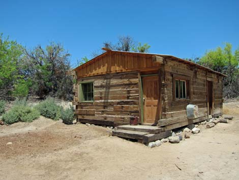 Railroad Tie Cabin