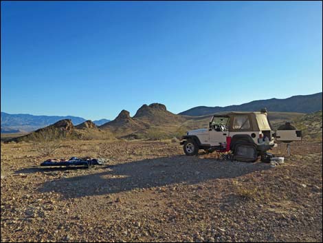 Red Bluff Spring Road Saddle Campsite