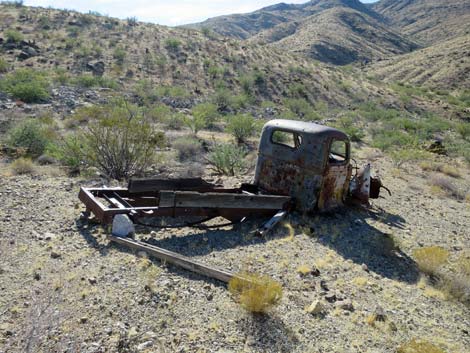 Nevada Mica Mine Road