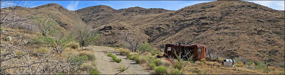 Nevada Mica Mine Road
