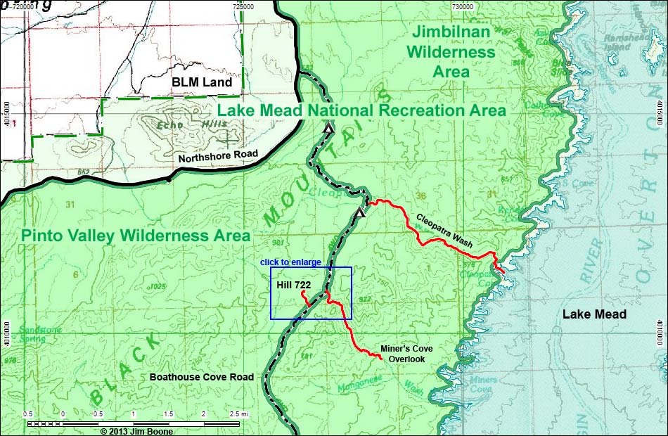 Hill 722T Map