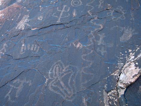 Lake Mead petroglyphs