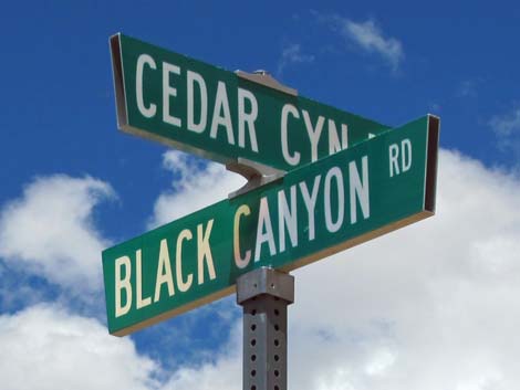 Cedar Canyon Road