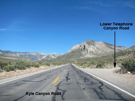 Lower Telephone Canyon Trailhead