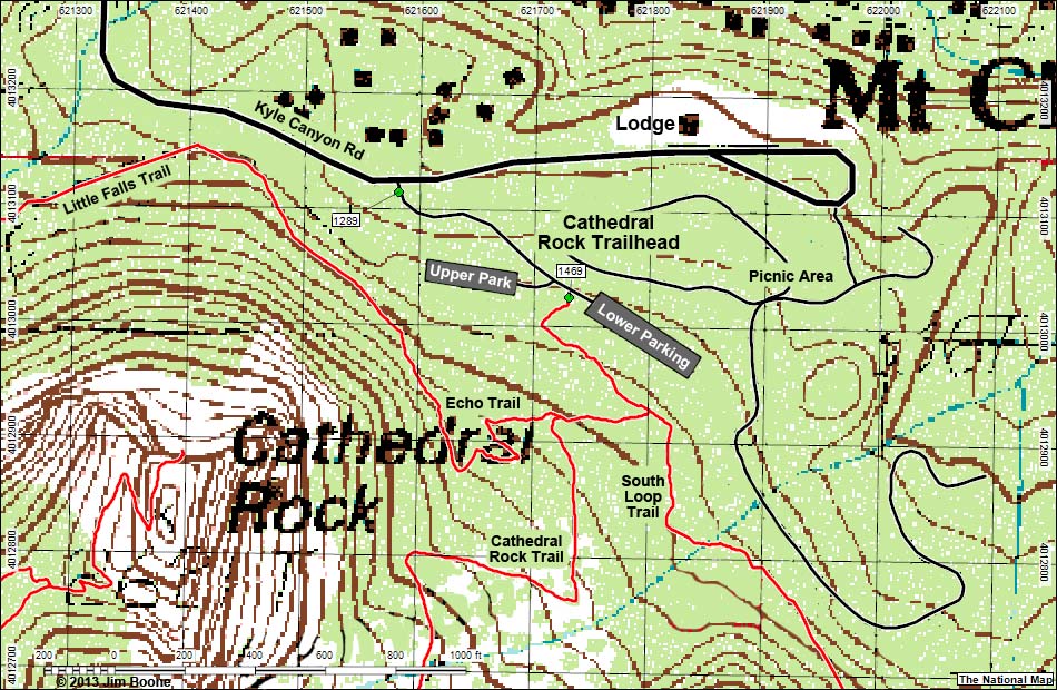 Lovell Canyon Trailhead