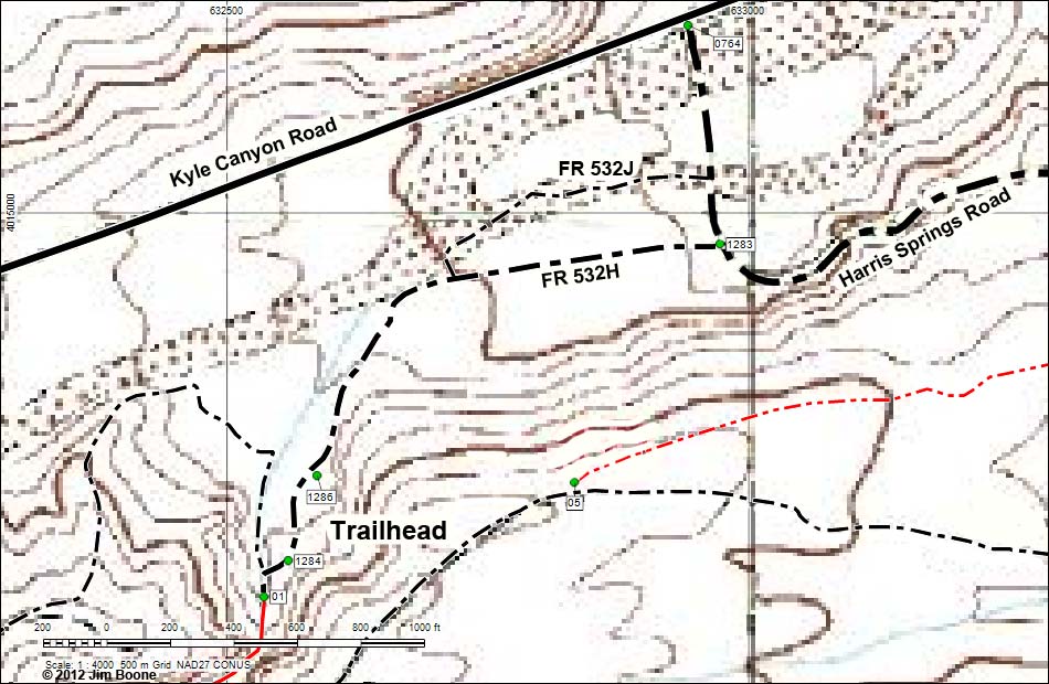 Trailhead Map