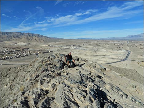 Lone Mountain, East Ridge