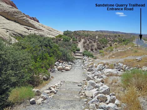 Calico Hills Trail - Sandstone Quarry to Calico 1