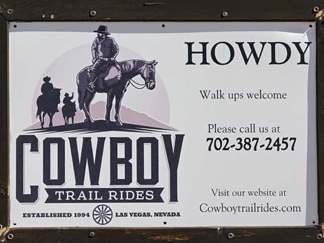 Cowboy Trail Rides Trailhead