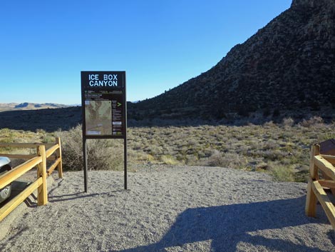 Icebox Canyon Trailhead