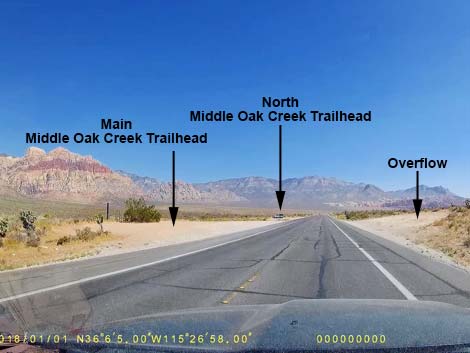 Middle Oak Creek Trailhead