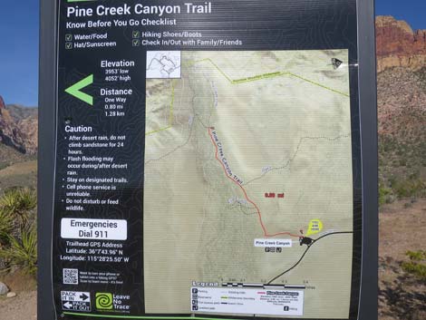 Pine Creek Trailhead