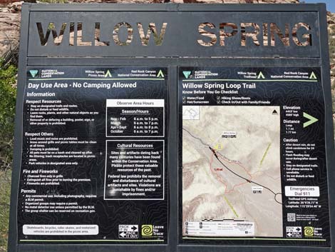 Willow Springs Trailhead