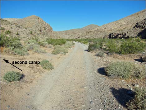 Arrow Canyon Access Road