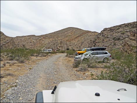 Arrow Canyon Access Road