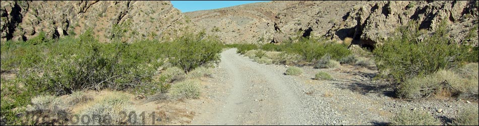 Arrow Canyon Access Road