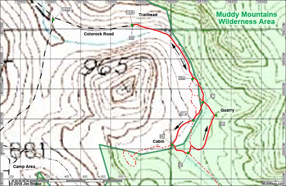 Colorock Quarry Map