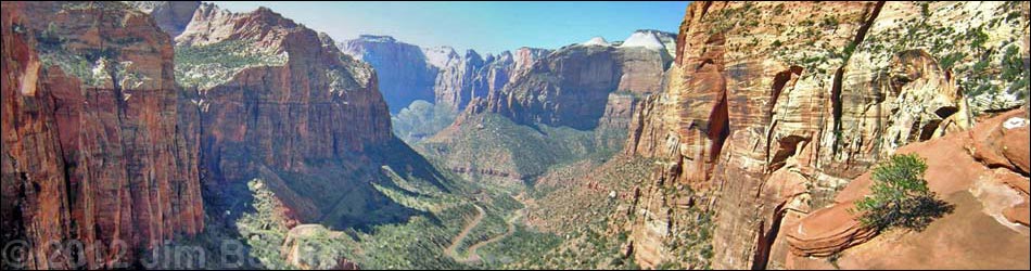 Zion Overlook Panorama