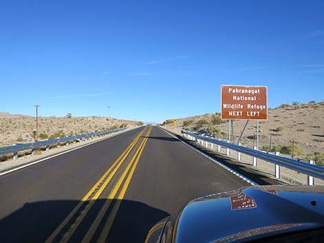 Pahranagat Visitor Center Road